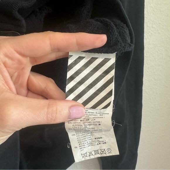 Off-White c/o Virgil Abloh Women's Small Butterfly Insect Embroidered Jacket - Picture 6 of 16